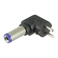 Curtis Industries - 5521TIP-EX - 2 PIN TO DC BARREL RA 5.5 X 2.1