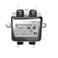 Curtis Industries - F1299AA02 - LINE FILTER 250VAC 2A CHASS MNT