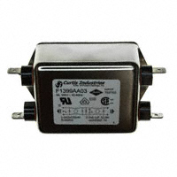 Curtis Industries - F1399AA03 - LINE FILTER 250VAC 3A CHASS MNT