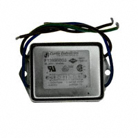 Curtis Industries - F1399BB03 - LINE FILTER 250VAC 3A CHASS MNT
