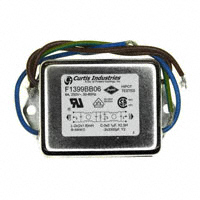 Curtis Industries - F1399BB06 - LINE FILTER 250VAC 6A CHASS MNT