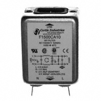 Curtis Industries - F1500CA10 - PWR ENT RCPT IEC320-C14 PANEL QC