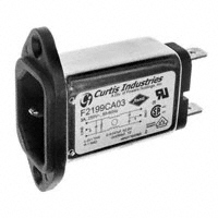 Curtis Industries - F2199CA03 - PWR ENT RCPT IEC320-C14 PANEL QC