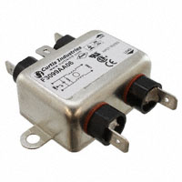 Curtis Industries - F3099AA06 - LINE FILTER 250VAC 6A CHASS MNT