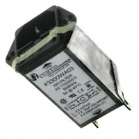 Curtis Industries - F3300WA03 - PWR ENT MOD RCPT IEC320-C14 PNL