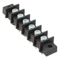 Curtis Industries - GFTPX-6 - CONN BARRIER STRIP 6CIRC 0.438"