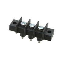 Curtis Industries - GFTX-3 - CONN BARRIER STRIP 3CIRC 0.438"