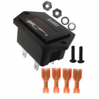 Curtis Instruments Inc. - 906T12BNMAO - VOLTMETER 0-12VDC LED PANEL MT