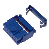 CW Industries - CWR-217-10-0003 - CONN SOCKET 10PIN TIN W/KEY/STR