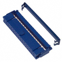 CW Industries - CWR-217-34-0000 - CONN SOCKET 34PIN GOLD W/KEY/STR