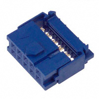 CW Industries - CWR-227-10-0000 - CONN SOCKET 10PIN GOLD W/KEY