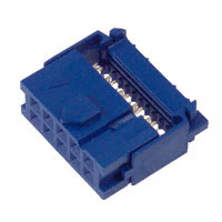 CW Industries - CWR-227-10-0203 - CONN SOCKET 10PIN TIN W/KEY