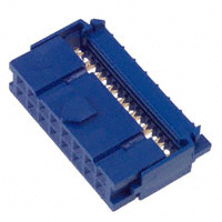 CW Industries - CWR-227-16-0000 - CONN SOCKET 16PIN GOLD W/KEY