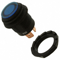 CW Industries - GPB553A2L01BU - SWITCH PUSH SPST-NO 10A 14V