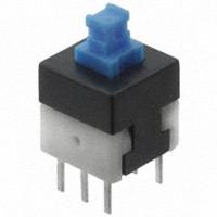 CW Industries - GPBS-800L - SWITCH PUSHBUTTON DPDT 0.1A 30V