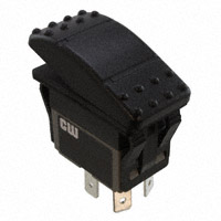 CW Industries - GRB214A2NABA1 - SWITCH ROCKER DPST 25A 12V