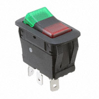 CW Industries - GRB260C501BBRG1 - SWITCH ROCKER SPDT 21A 14V