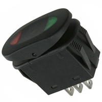 CW Industries - GRB271D3BBGR2D1 - SWITCH ROCKER SPDT 21A 14V