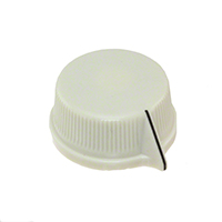 Davies Molding, LLC - 1470BC - KNOB KNURL STRAIGHT 0.250" PLAST