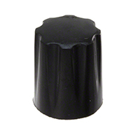 Davies Molding, LLC - 1900 - KNOB SERRATED 0.250" PHENOLIC