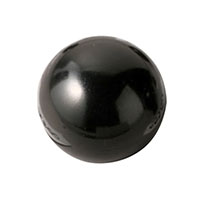 Davies Molding, LLC - 0033-F - KNOB SMOOTH 0.375" PLASTIC
