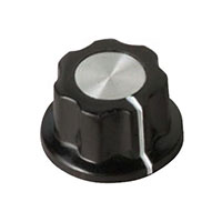 Davies Molding, LLC - 1100 - KNOB FLUTED W/SKIRT 0.250" PHEN