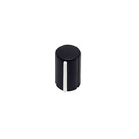 Davies Molding, LLC - 1246 - KNOB SERRATED 0.236" PLASTIC