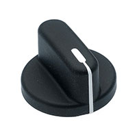 Davies Molding, LLC - 1507-K - KNOB SMOOTH 0.236" PLASTIC