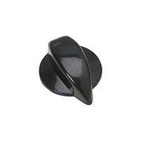 Davies Molding, LLC - 1555 - KNOB SMOOTH 0.250" PLASTIC