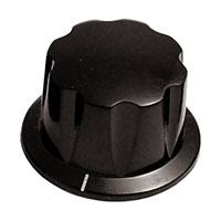 Davies Molding, LLC - 1920AL - KNOB FLUTED W/SKIRT 0.250" PHEN