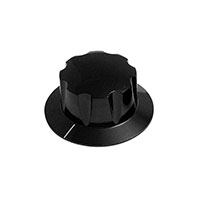 Davies Molding, LLC - 1940AM - KNOB FLUTED W/SKIRT 0.250" PHEN