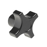 Davies Molding, LLC - 2820 - KNOB 4 ARM 0.250" PHENOLIC