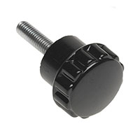 Davies Molding, LLC - 2965FH - KNOB FLUTED 0.190" PLASTIC