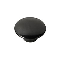 Davies Molding, LLC - 3006-J - KNOB SMOOTH 0.250" PLASTIC