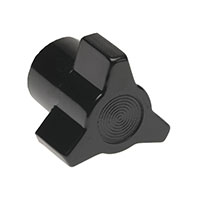 Davies Molding, LLC - 3022-F - KNOB 3 ARM 0.190" PLASTIC
