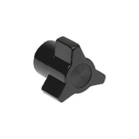 Davies Molding, LLC - 3025AG - KNOB 3 ARM 0.250" PLASTIC