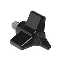 Davies Molding, LLC - 3035BG - KNOB 3 ARM 0.312" PLASTIC