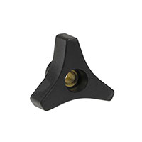 Davies Molding, LLC - 3036-H - KNOB 3 ARM 0.312" PLASTIC