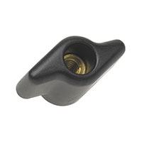 Davies Molding, LLC - 3084-E - KNOB SMOOTH 0.250" PLASTIC