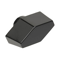 Davies Molding, LLC - 3087-A - KNOB SMOOTH 0.250" PLASTIC