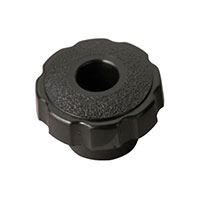 Davies Molding, LLC - 4202 - KNOB FLUTED 0.250" PLASTIC