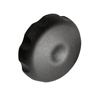 Davies Molding, LLC - 4300HK - KNOB FLUTED 0.375" PLASTIC