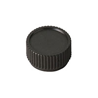 Davies Molding, LLC - 8125-B - KNOB KNURL STRAIGHT 0.250" PLAST