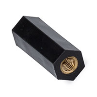 Davies Molding, LLC - SH1001-D - HEX SPACER M3 NYLON 25MM