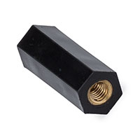 Davies Molding, LLC - SH1003-E - HEX SPACER M4 NYLON 30MM