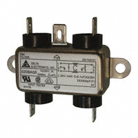 Delta Electronics - 02DBAG5 - LINE FILTER 115/250VAC 2A CHAS
