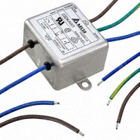 Delta Electronics - 03DKAW5 - LINE FILTER 115/250VAC 3A CHAS