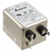 Delta Electronics - 03DPDG3S - LINE FILTER 115/250VAC 3A CHAS