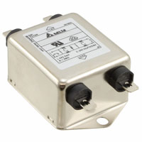 Delta Electronics - 06DPCG5CM - LINE FILTER 115/250VAC 6A CHAS