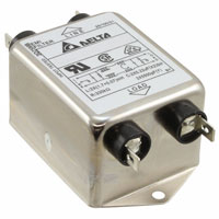 Delta Electronics - 06DSCG5 - LINE FILTER 115/250VAC 6A CHAS